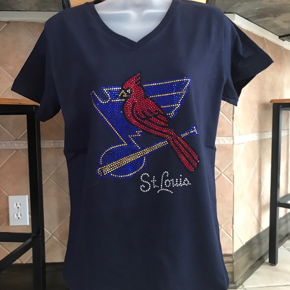 blues and cardinals t shirt